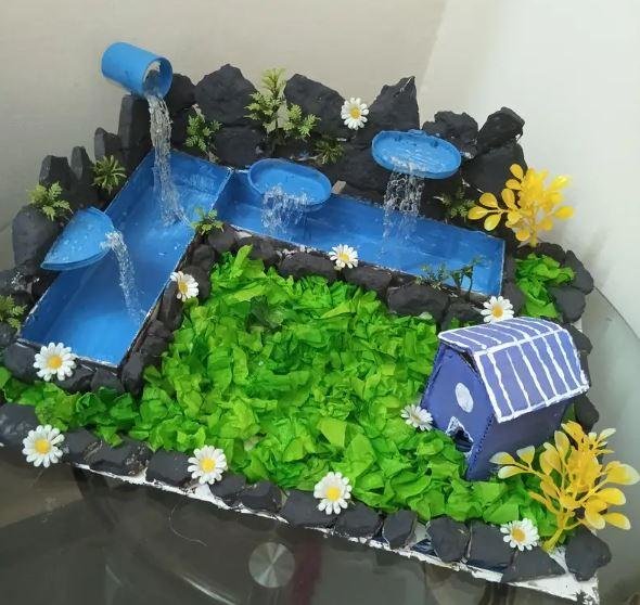 Handmade Waterfall Craft Decorative Showpiece for Home Decor in Rawalpindi