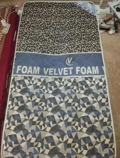4 Inch Hard Medicated Single Mattress – Lightly Used | Budget Deal | Lahore