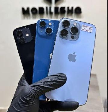 iPhone 12, 13, 13 Pro Official PTA Approved 128gb/256gb