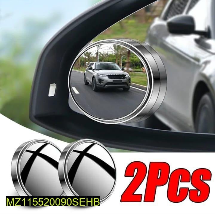 Car Convex Side Mirror Set 2pcs Glass Durable