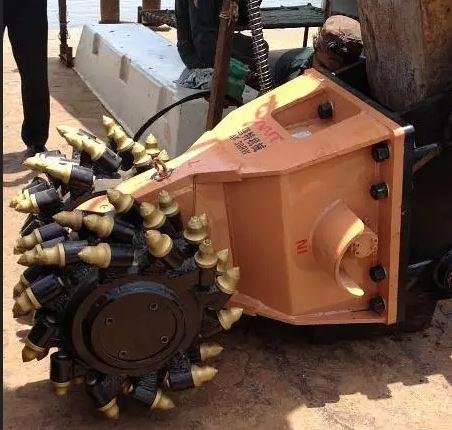 Alpine AF 30RW Excavator Mounted Drum Cutter for Sale in Karachi