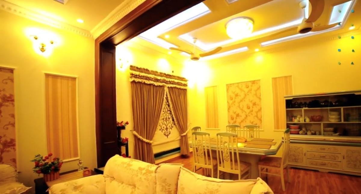 Luxury 2 Kanal Furnished House for Rent in Bahria Town Lahore Babar Block Canal Facing