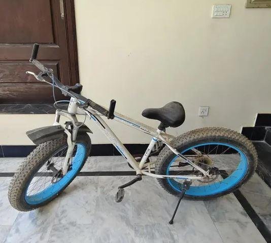 TPG Fat Tyre MTB Bicycle for Sale in Islamabad – Heavy Duty Mountain Bike in Excellent Condition