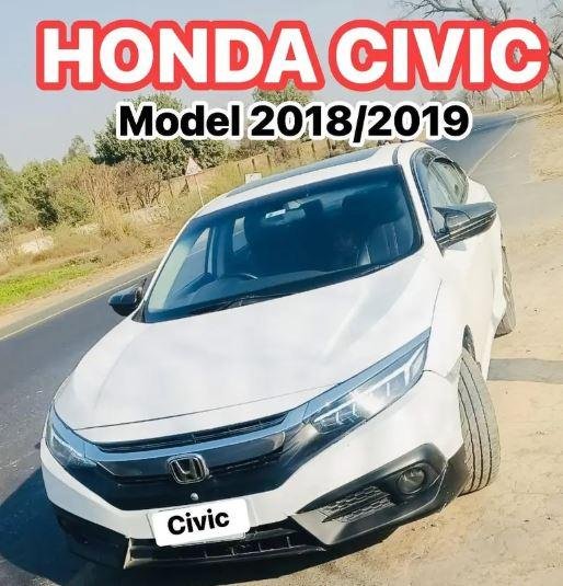 Honda Civic Full Option Red Meter 2018 for Sale in Faisalabad – Excellent Condition