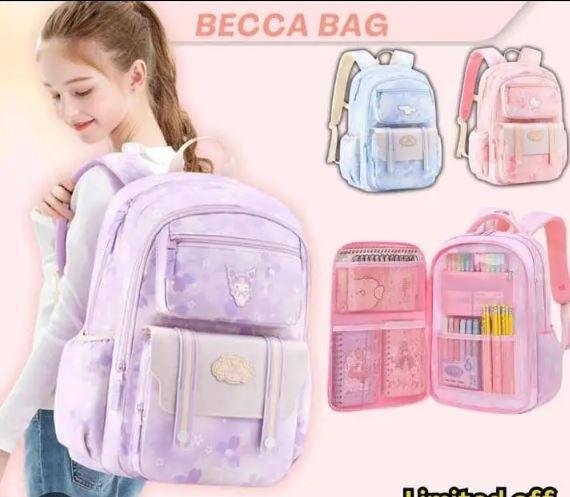 Stylish & Spacious School Backpack for Kids & Students