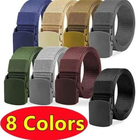 Men’s Canvas Fiber Belt for Sale in Karachi – Imported Adjustable Casual Belt