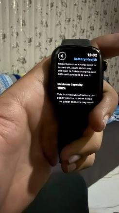 Apple Watch Series 10 46MM Black 100% Battery Health for Sale in Mian Chunnu