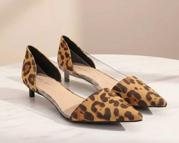 Zenvy Premium Designer Heels For Sale In Islamabad – Mesh Slingback Boutique Footwear