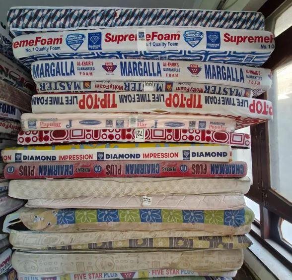 Used Spring & Foam Mattresses Bulk Sale – All Brands | Rs. 6000 Each | Lahore