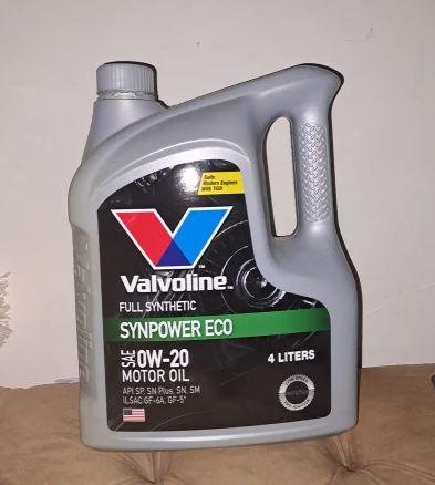 Valvoline 0W-20 Fully Synthetic Motor Oil 4L – Genuine Sealed Pack