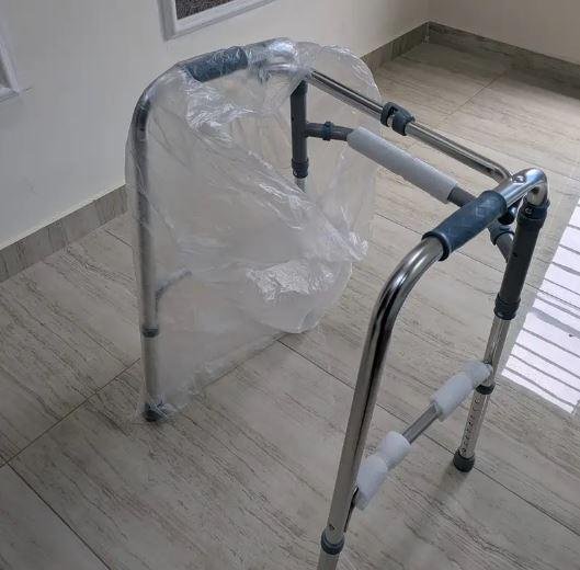 Adult Folding Patient Walker for Sale in Islamabad | Aluminium Walker Without Wheels Pakistan