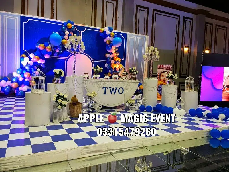 magic show | bouncy castle | balloon decoration