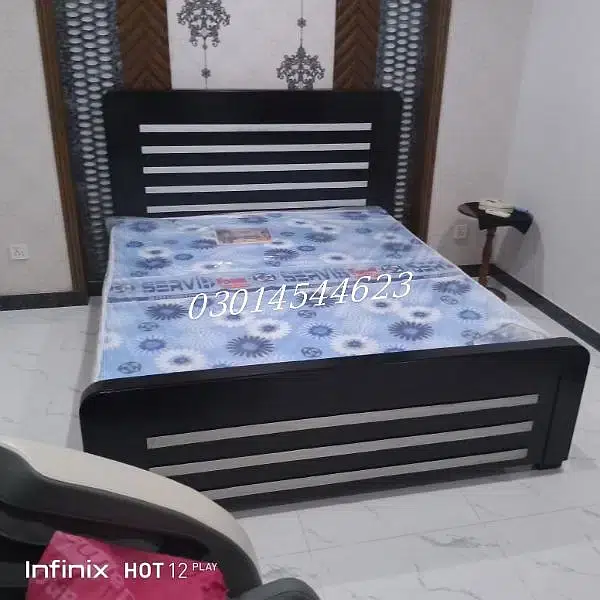 bed set / double bed / king size bed / bed / furniture / wooden bed