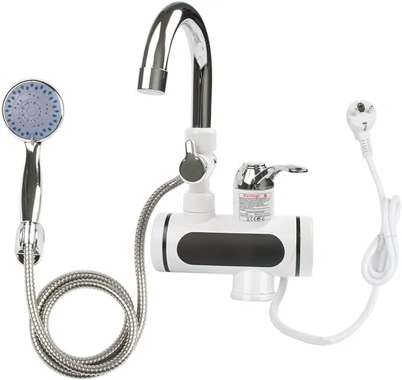 Electric Instant Hot Water Tap With Hand Shower