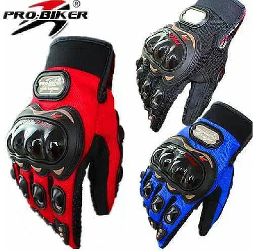 Biker Gloves – Motorcycle Riding Imported Pro Biker Gloves (Washable)