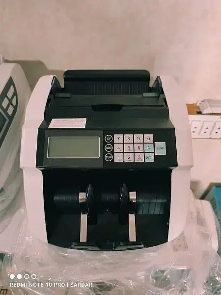 cash counting machine mix cash currency Note counting with fake detect