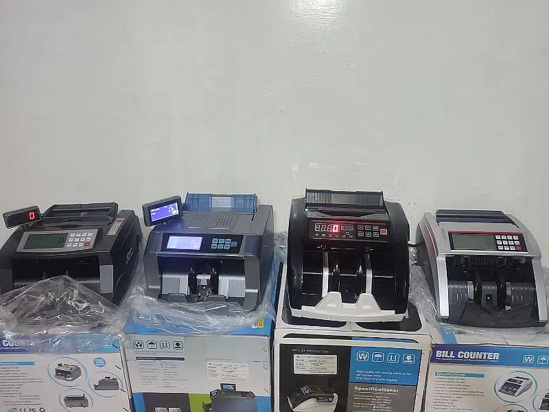 cash counting machine mix cash currency Note counting with fake detect