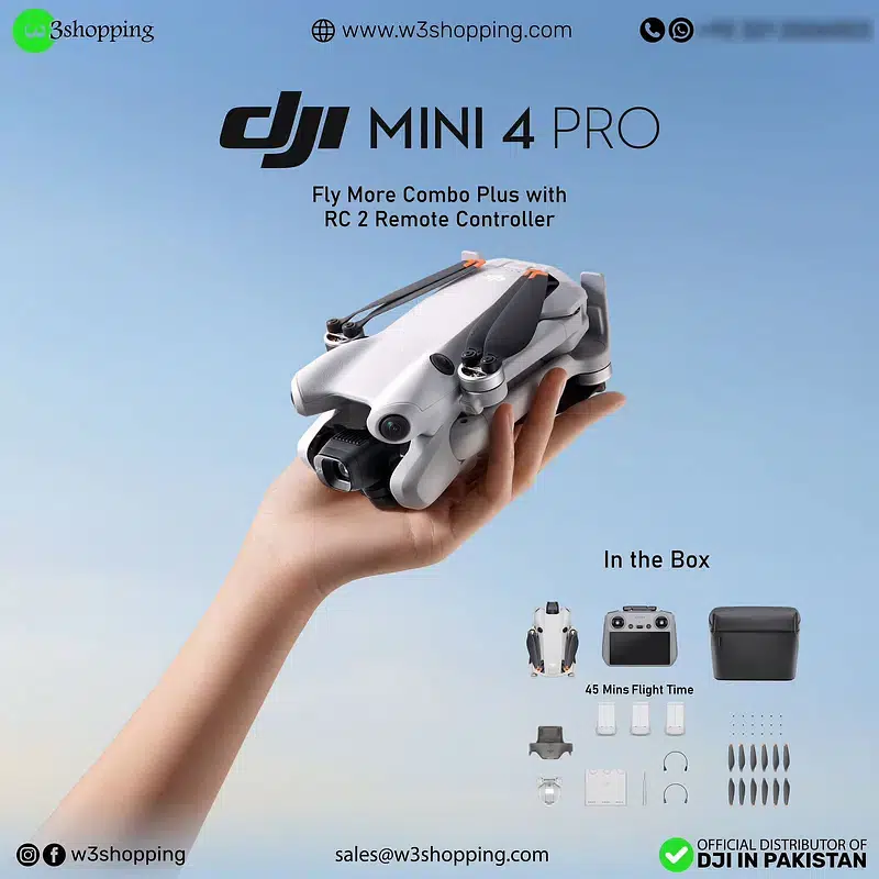 DJI Mini 4 Pro Fly More Combo Plus (RC2) for sale
