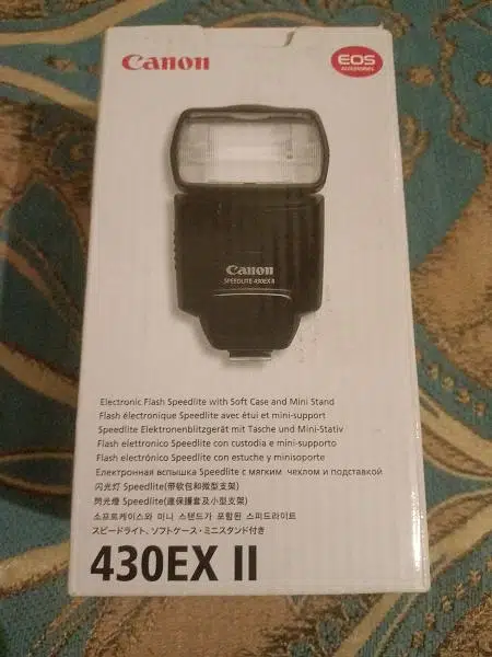 Canon Flash gun 430 EX ii speed light for sale