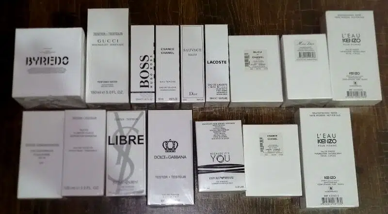 Branded Perfumes and Testers