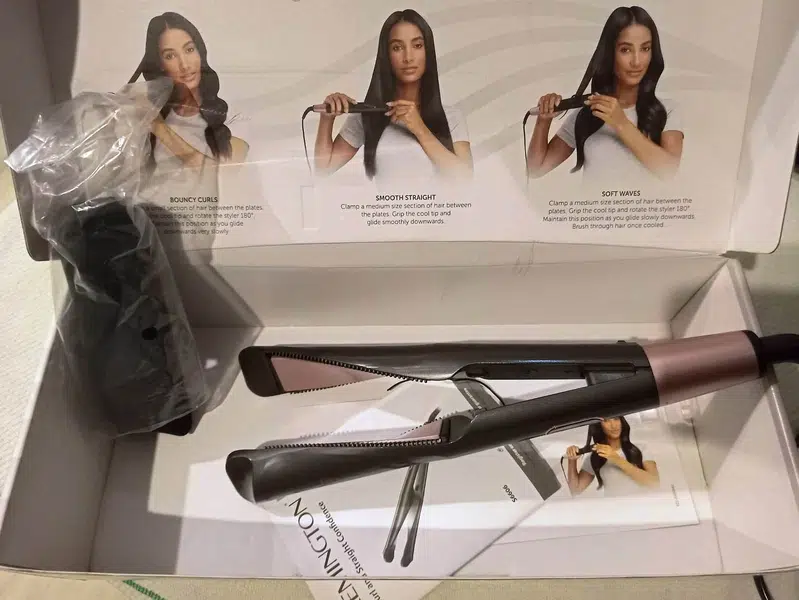 REMINGTON HAIR STRAIGHTENER & CURL Original Product Model R-S6606