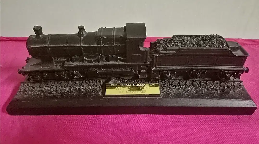 Vintage Kingmaker The Steam Collection City Of Truro Train diecast