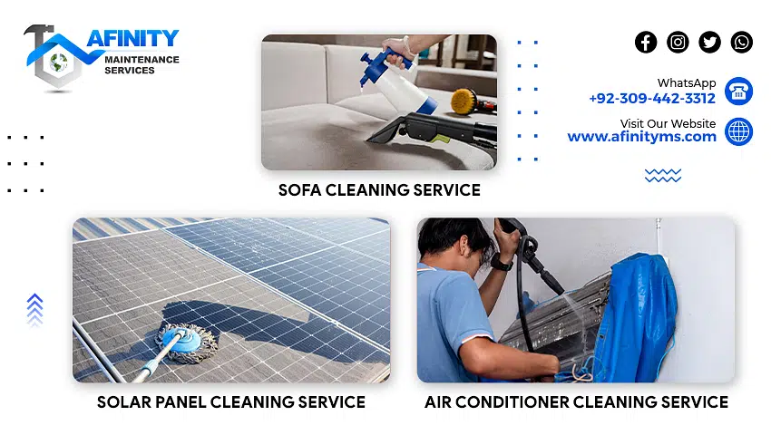 Cleaning Services Lahore – AC Cleaning – Solar Panels – Sofa Cleaning