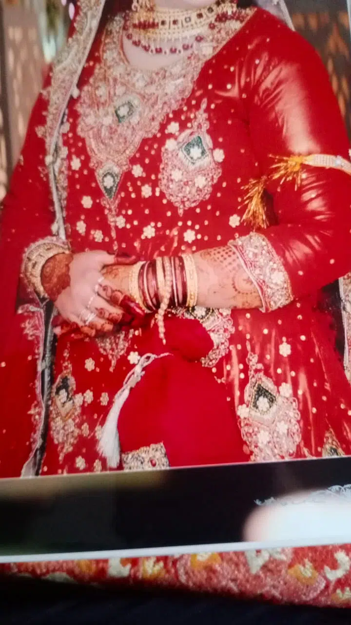 Bridal Maxi/Bridal dress/Wedding Dress/ Bridal Lehnga