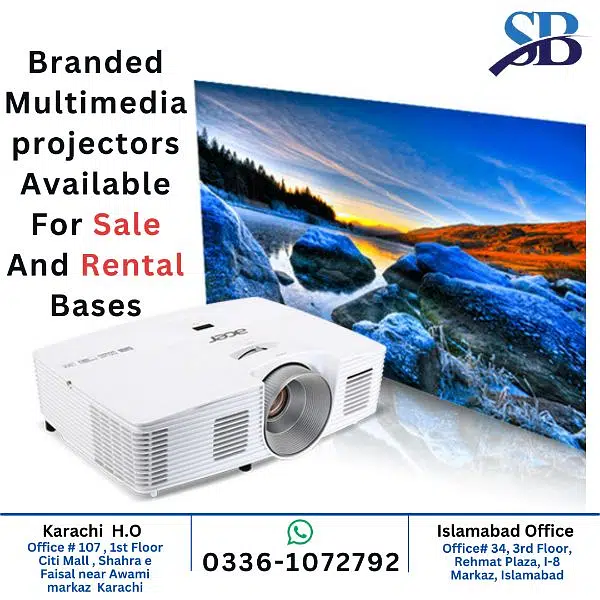 branded Multimedia projectors available