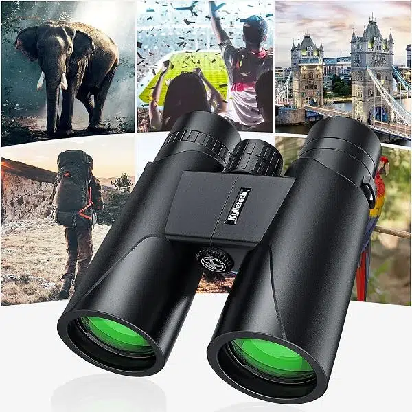 Amazon Branded Kylietech 12X42 Binoculars HD Waterproof box pack