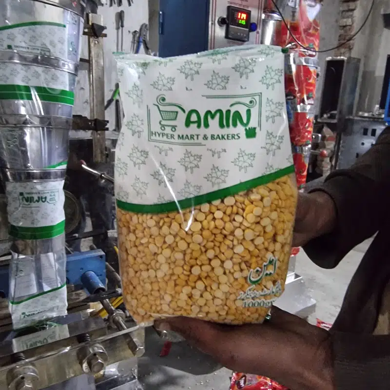 Pulse packing machine / spices, Mirch Masla jaat, Powder, Grains