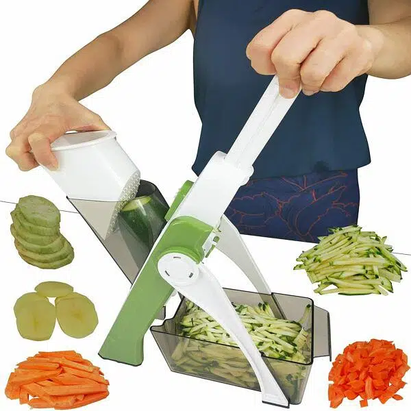 5 in 1 mandolin slicer (vegetable & fruit cutter)
