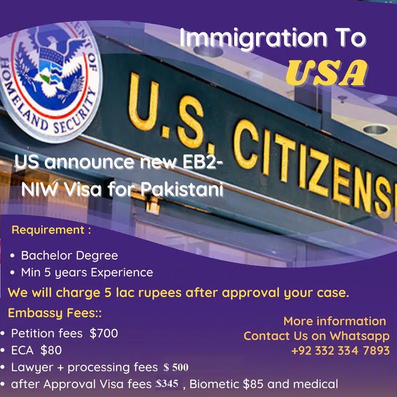 US immigration Visa EB2 NIW