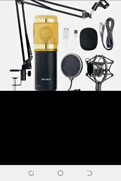 Bm 800 professional recording podcast mic
