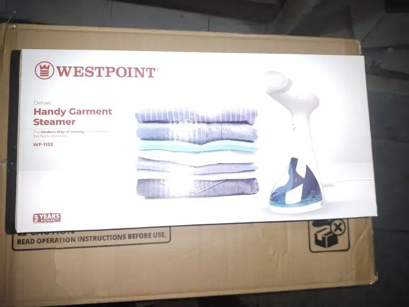 Westpoint garment steamer handy