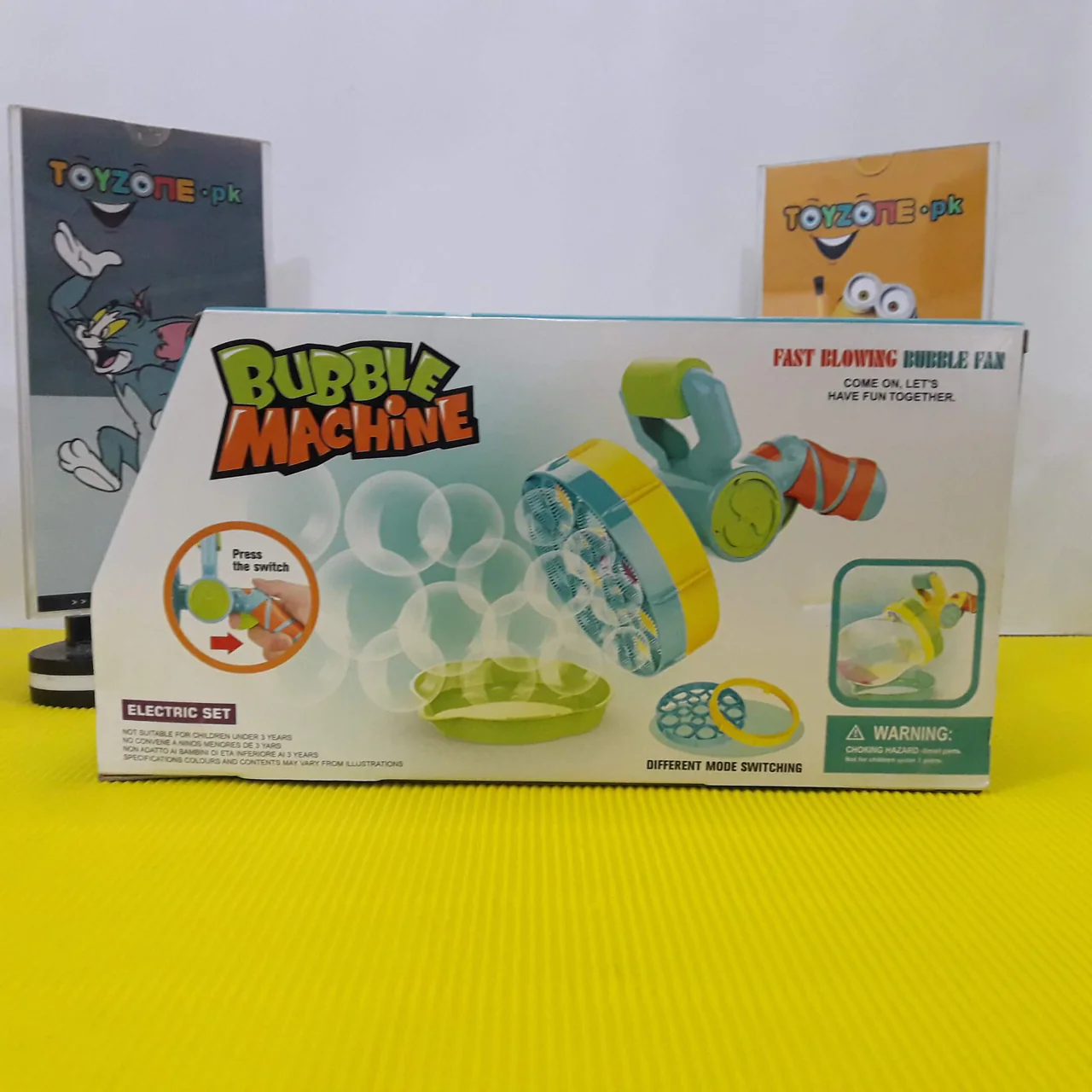 Jumbo Blasts Bubble Machine for Kids