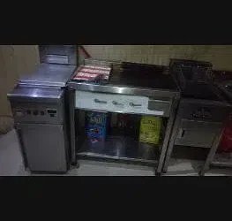 automatic fry and grill machine