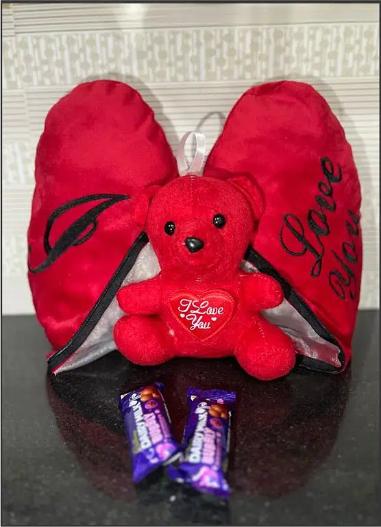 Red Heart Teddy Bear for sale