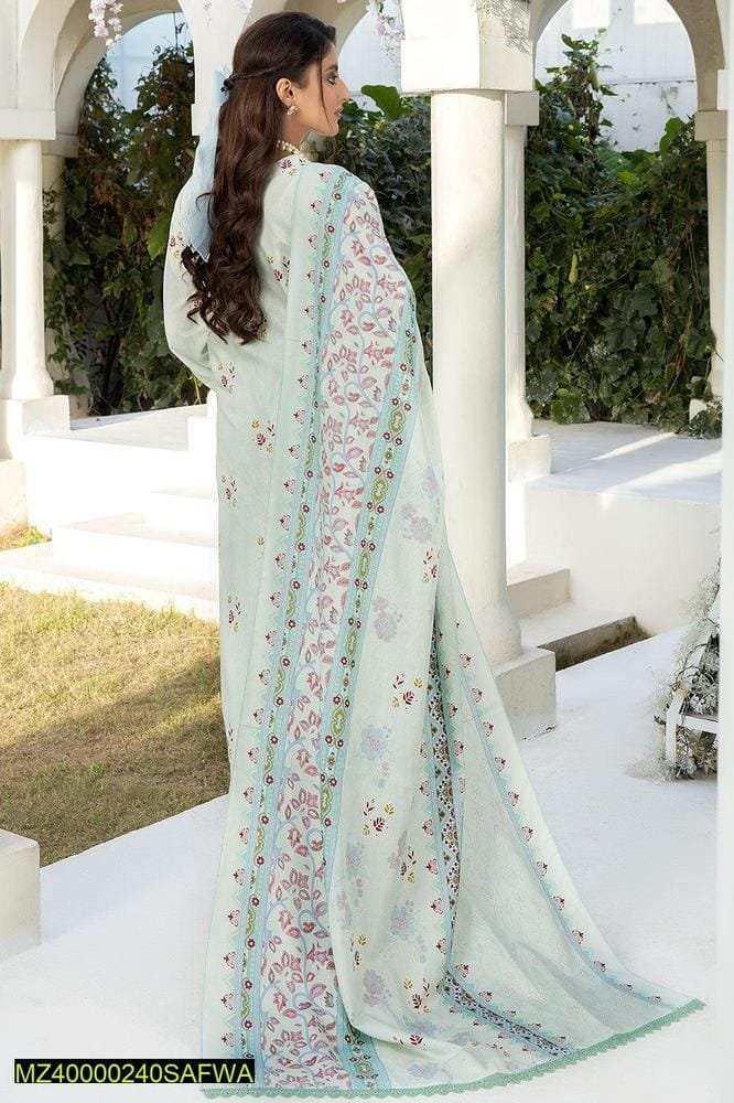 Chic 3-Piece Women's Unstitched Viscose Printed Suit TSC-10 – Elevate Your Style Today!